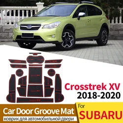 Door Slot Gasket For Subaru Crosstrek XV 2018-2020 PVC Latex Anti-dirty Scratch-resistant Wear-resistant Accessories