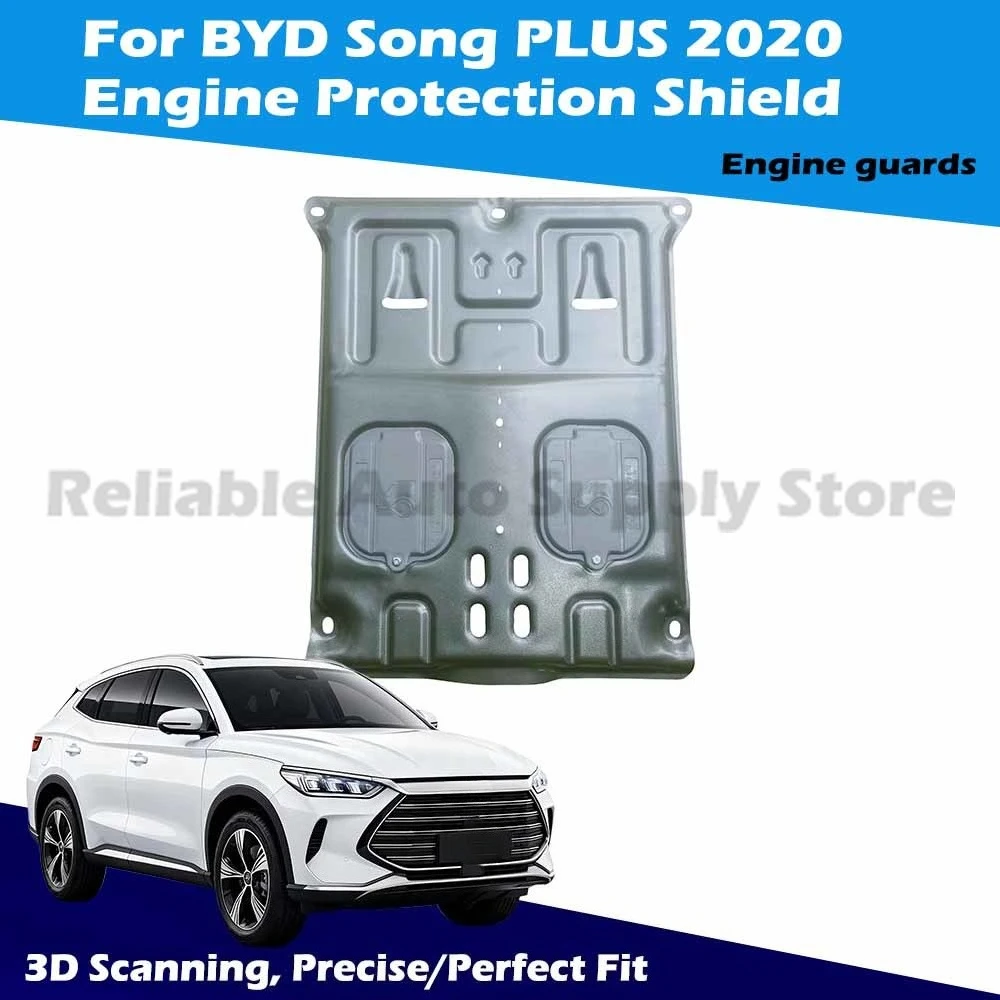 Car Engine Guard Plate Underbody Anti Collision Shield Corrosion Resistant For BYD Song PLUS 2020