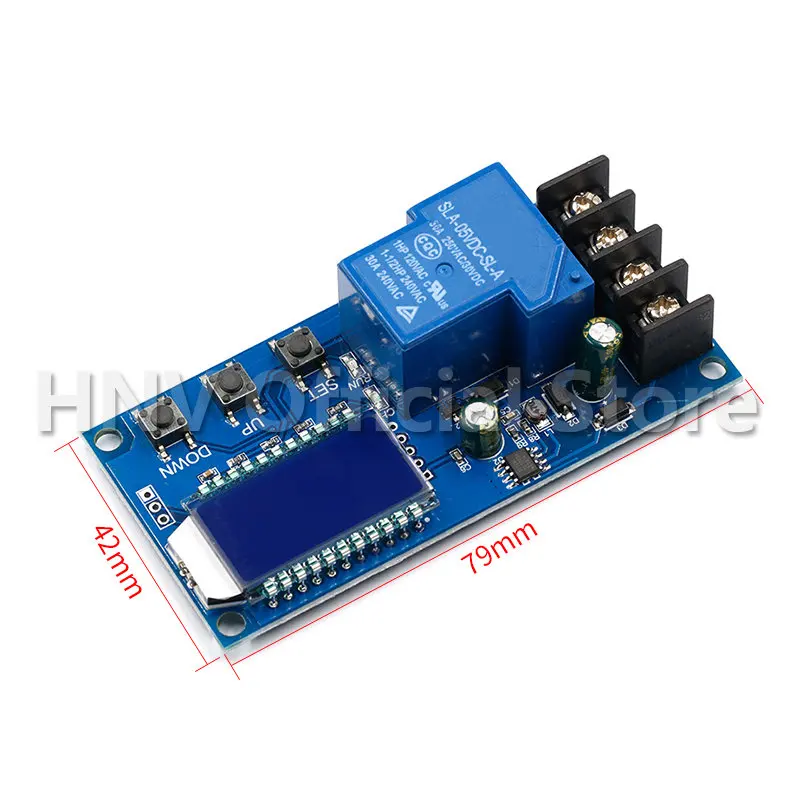 10A 30A 6-60V Lead-acid Solar Storage Battery Charger Control Module Digital Overcharge Protection Control Switch LED indicator
