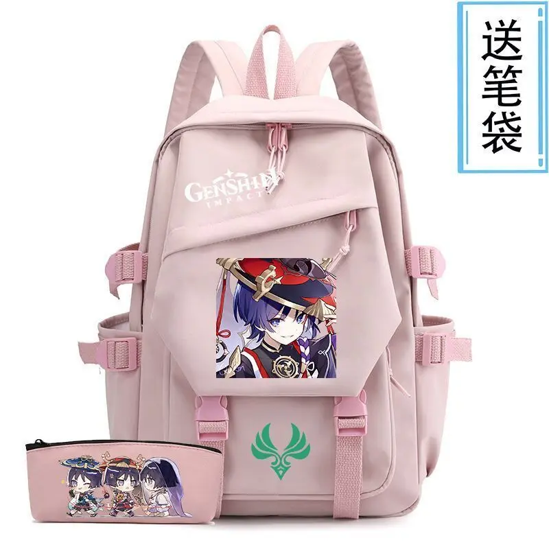 

Genshin Impact Scaramouche Primary Secondary School Students Grades 3 To 6, Large Capacity Casual Backpack For Boys And Girls An