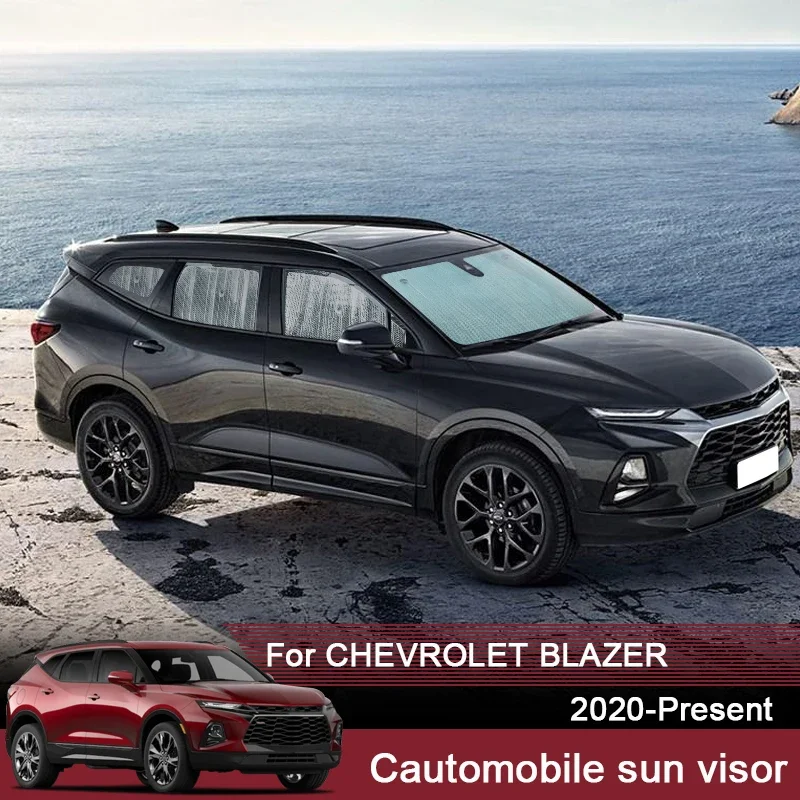 

Автомобильные солнцезащитные козырьки, защита от ультрафиолета, чехол для Chevrolet Blazer 2020-2025, оконная занавеска, солнцезащитный козырек, защита лобового стекла, автомобильные аксессуары