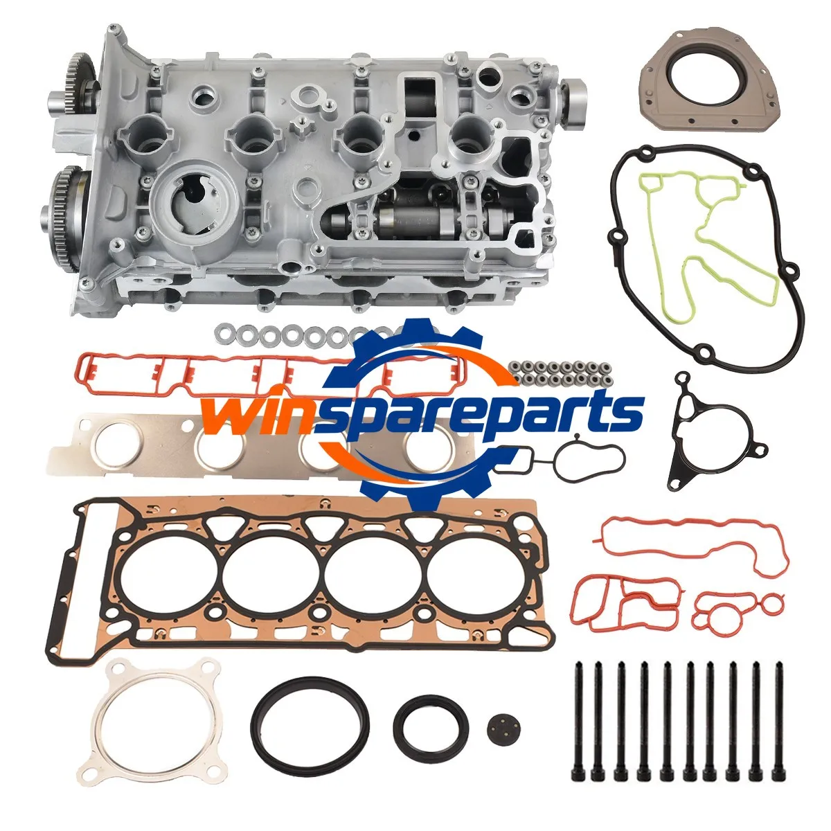 Cylinder Head Gaskets Bolts Kit Fits Audi A3 VW Passat Jetta Tiguan 2.0 TFSI TSI