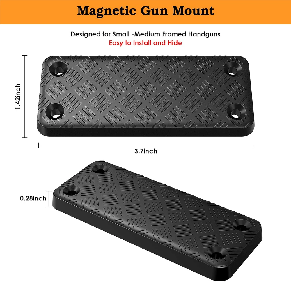 Soporte magnético pistola con recubrimiento de goma para coche - imagen 2
