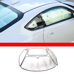 For 2022-2023 Toyota 86/Subaru BRZ aluminum foil silver car full window glass sunscreen sunshade car interior accessories