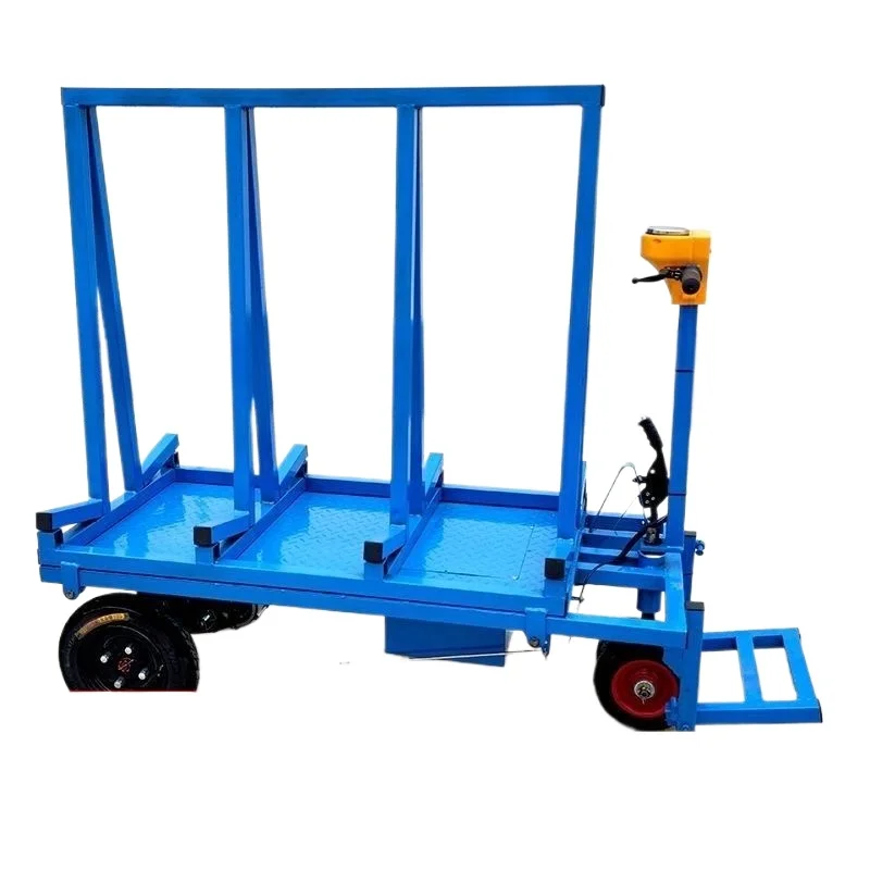 

New construction site electric heavy-duty four-wheel pull glass special vehicle foldable retractable doors and windows