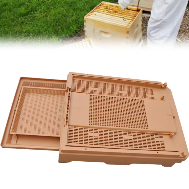 Multifunctional pull-out breathable beehive plastic base, multifunctional with powder removal beehive