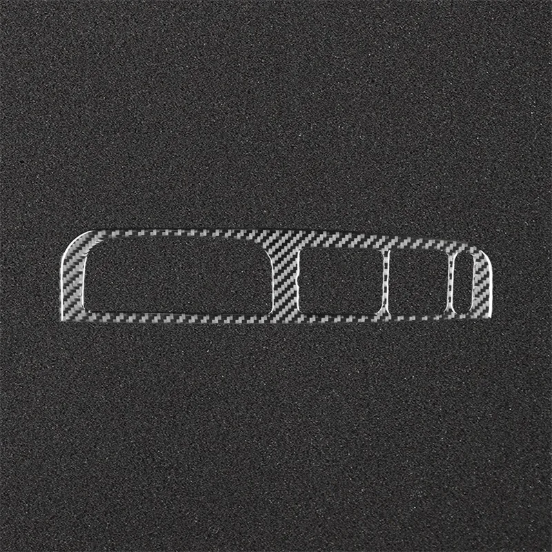 Carbon Fiber For Volkswagen Golf 4 1999-2004 Car Window Lift Switch Button Panel Trim Sticker Interior Accessories LHD RHD