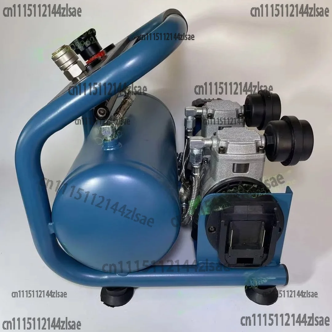 Industrial high-power air compressor rechargeable wireless lithium battery air compressor dual barometer power tool parts