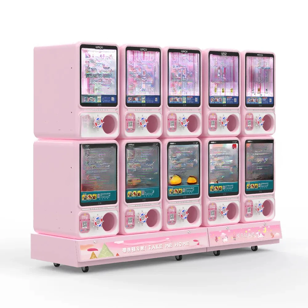 Coin and Token Operated Gachapon Toy Vending Machine Gacha Toys Machine