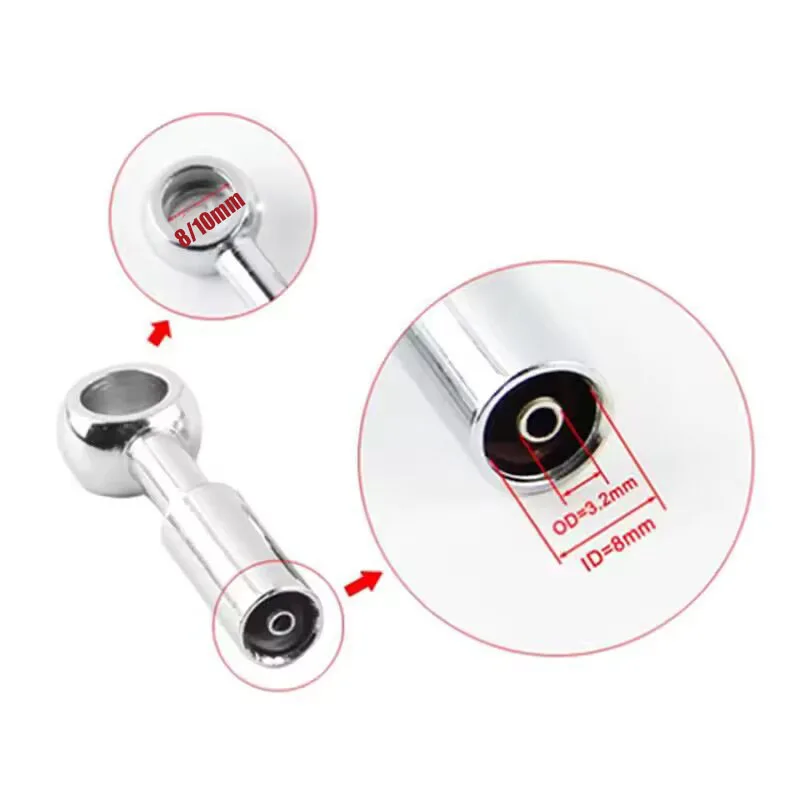 AN3 Motorcycle Hydraulic Brake Oil Hose Fitting Adapter Connector 8/10mm Banjo 45° Motorcycle Accessories Clutch Oil Hose Screw