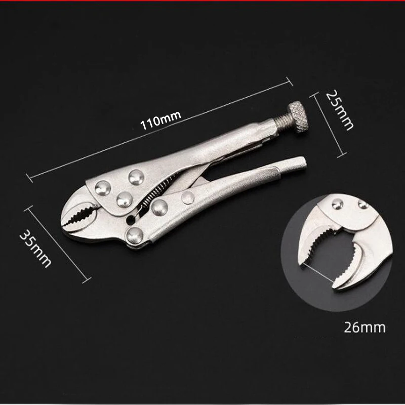 4 Inch Curved Jaw Locking Pliers  110mm Length