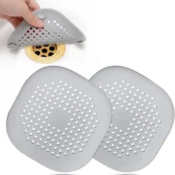 Sewer with Suction Cup, Floor Drain Mat, Kitchen, Bathroom, Anti Clogging Hair Filter