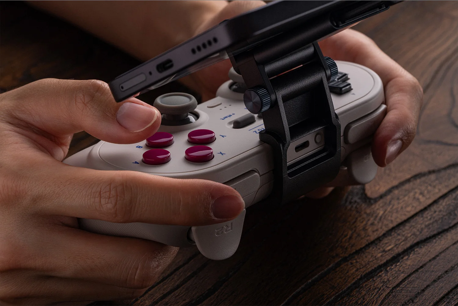 مشبك ألعاب محمول 8BitDo لوحدة تحكم Xbox وXbox Elite لـ 8BitDo Pro 2، SN30 Pro، Ultimate 2 لوحة ألعاب لاسلكية