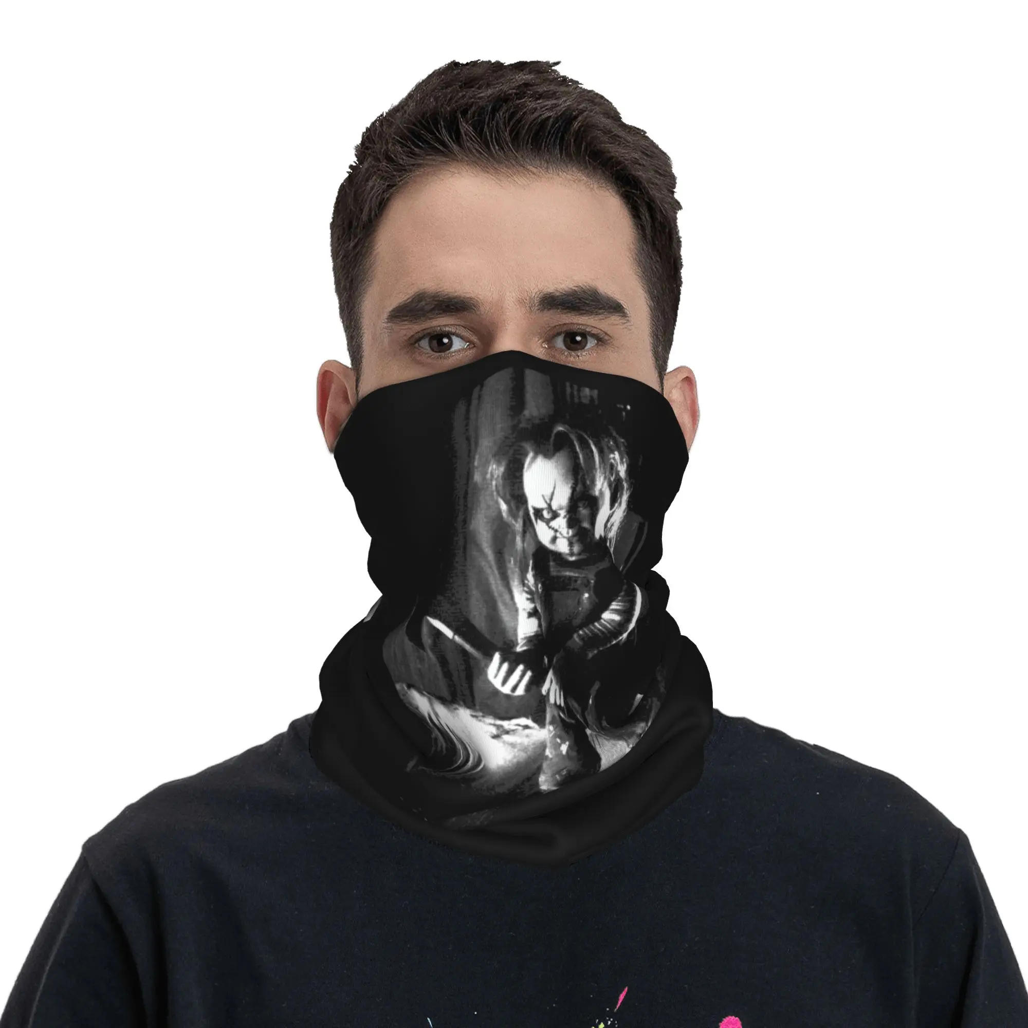 Bandana Chucky Custom Killer D - Neck Gaiter Face Cover ulasan dan harga
