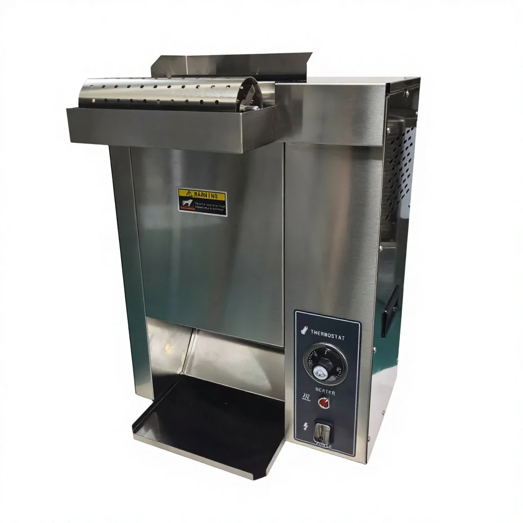

Large Production 4200 Slices Per Hour Bun Baking Machine Electric Sandwich Bread Toaster With Butter Roller for Fast Food Use