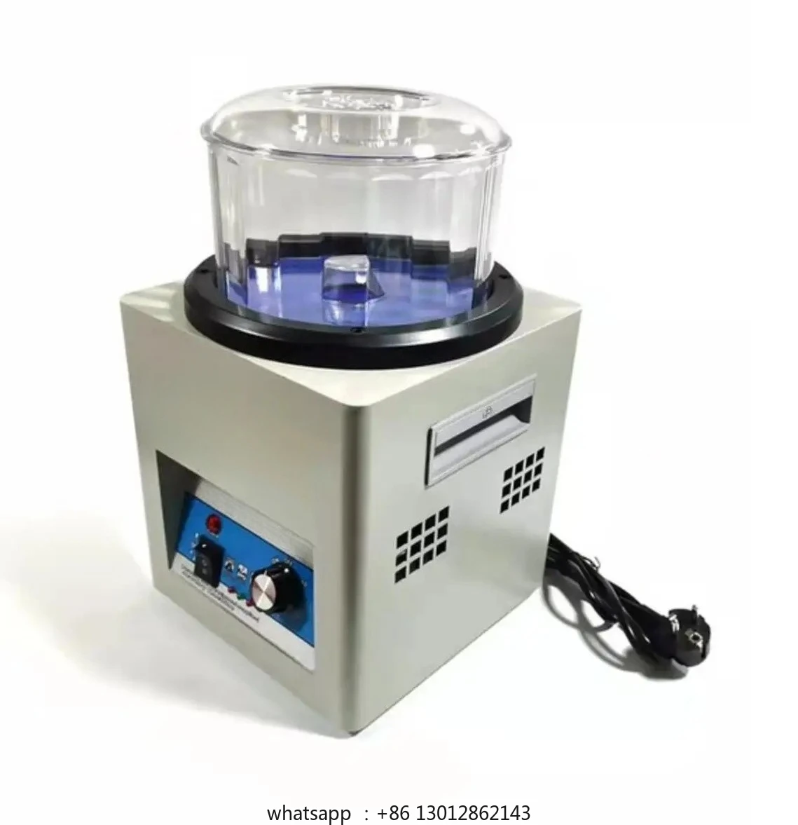 

Model KT185 Magnetic Tumbler Jewelry Polisher Mini Metal Finisher Finishing Machine AC 110V/220V Gold Precision Parts Polisher