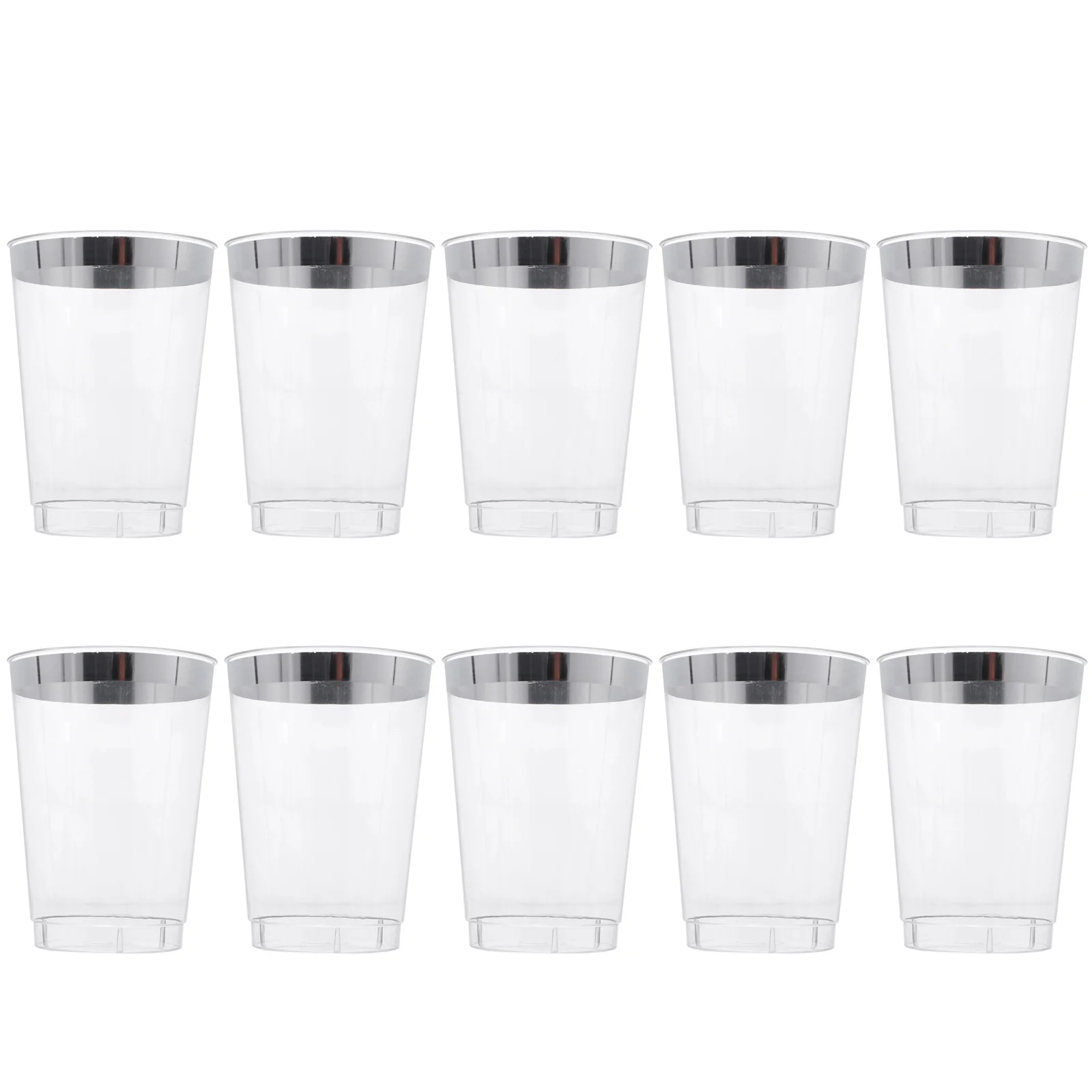 10 pz 360 ml tazze di gelato usa e getta bicchiere di plastica per uso alimentare per la festa bocca di grande calibro acqua calda fredda