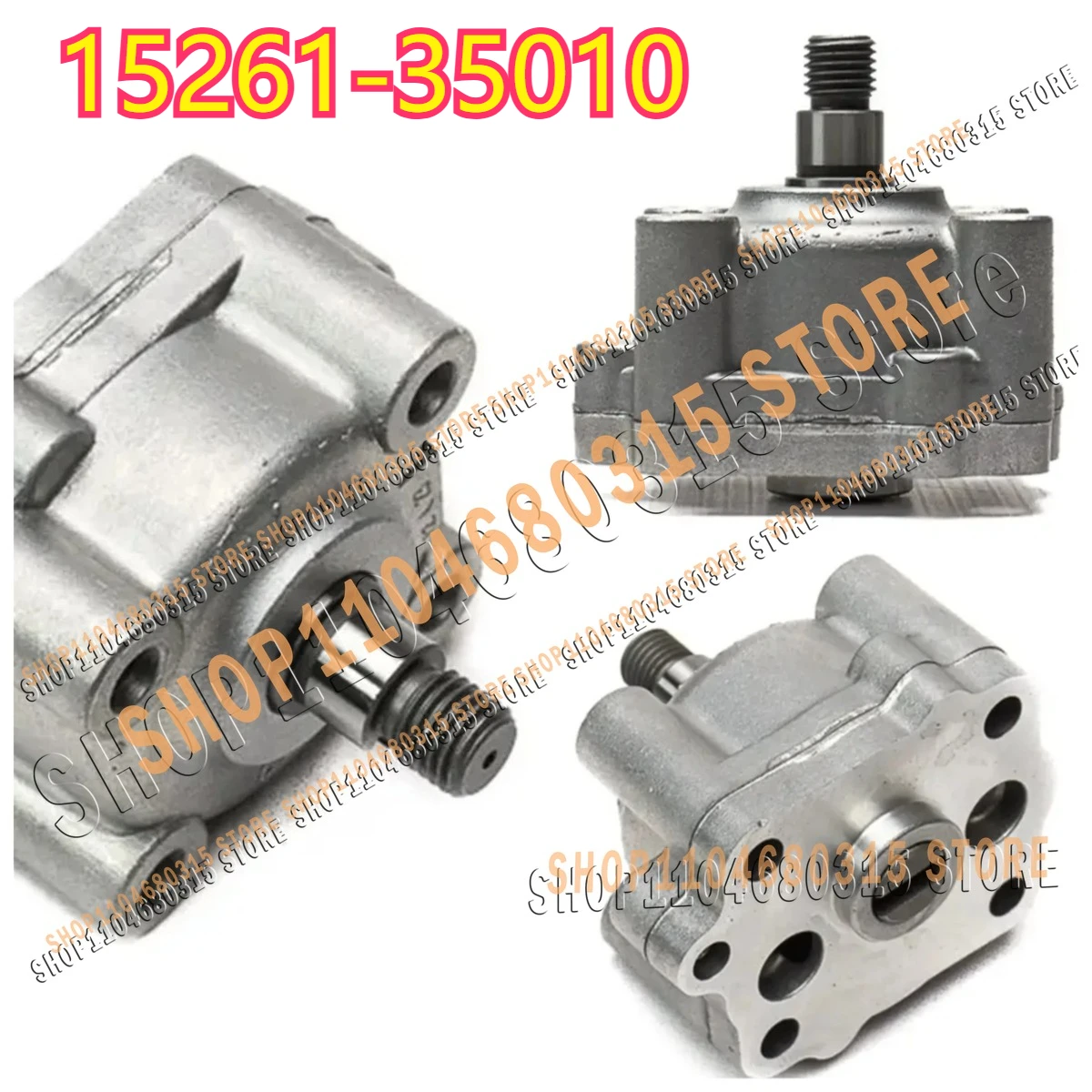 

Высококачественный масляный насос 15261-35010 для двигателей Kubota D750, D850, D950 - Запасные части для экскаваторов