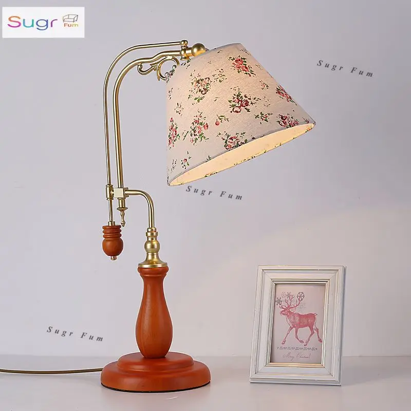 

Американский ретро скандинавский пасторальный кантри литература и искусство японский стол для чтения прикроватная лампа экстремальный ветер настольная лампа