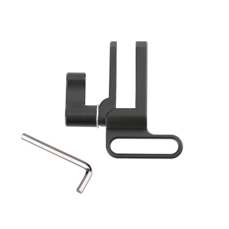 Aluminum Alloy Cable Lock Clip for DSLR Cameras with 1/4inch Thread Screw