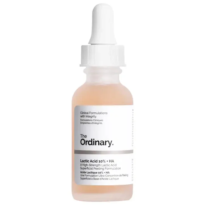 Ácido 10% + HA 2% Formulación de exfoliación superficial 30 ml La formación de exfoliación superficial promueve el cutis uniforme más suave