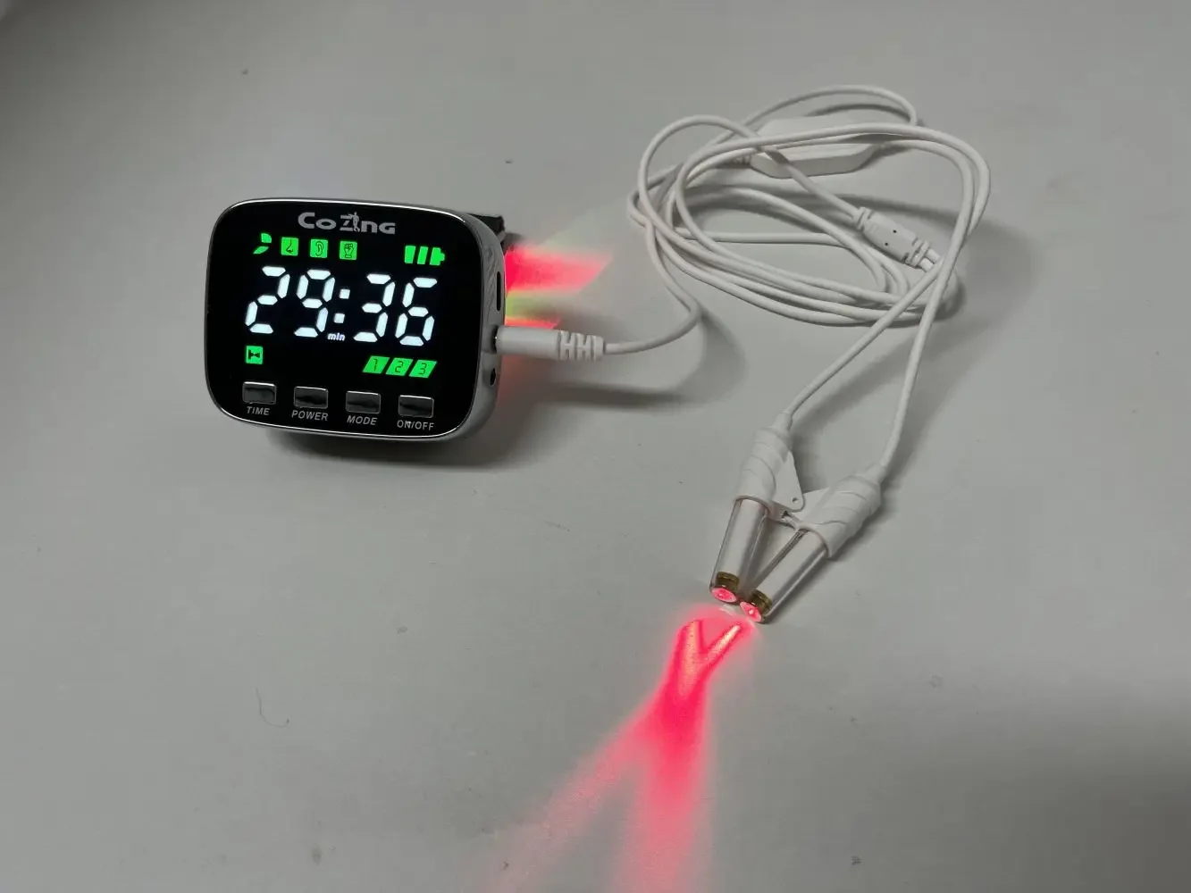 LLLT Colorful Laser Therapy Wrist Watch Diabetes Hypertension Cholesterol Laser Acupuncture Treat Laser Rhinitis Physiotherapy