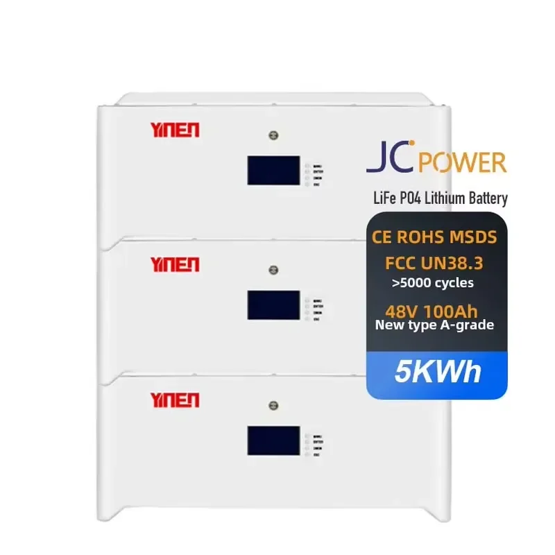 【CHIMU HOME】 48/51.2V Stackable LiFePO4 BMS for Solar Storage