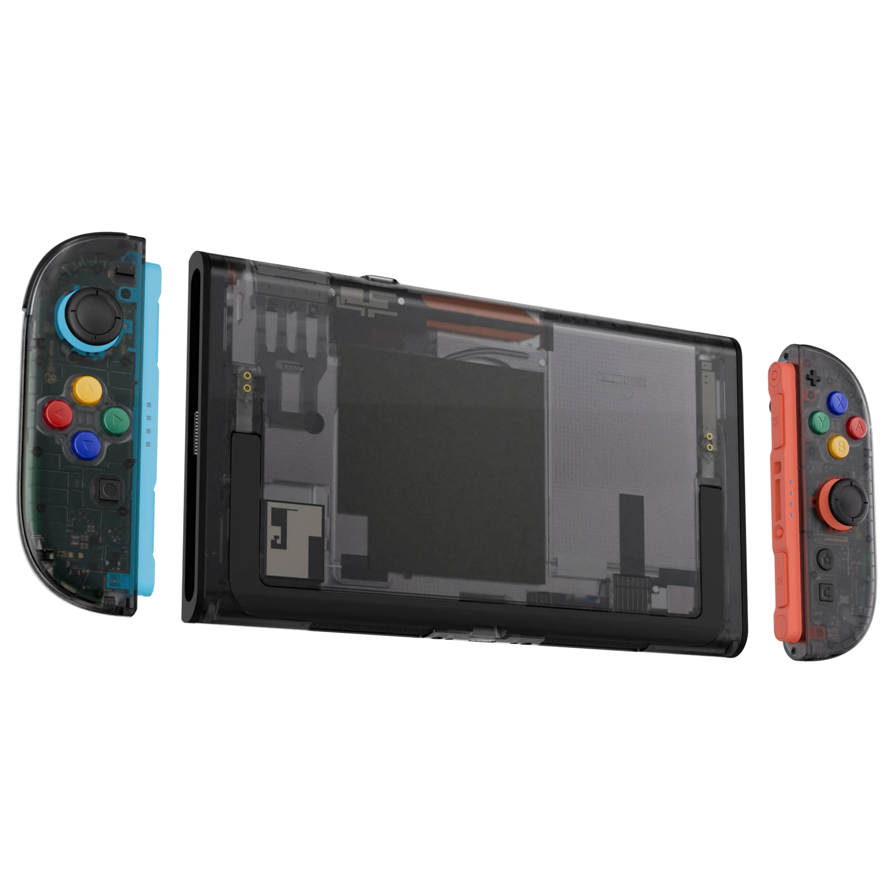 eXtremeRate DIY Replacement Shell Buttons for Nintendo Switch 2, Full Set Housing w/Buttons for Joycon 2 - Essence Version