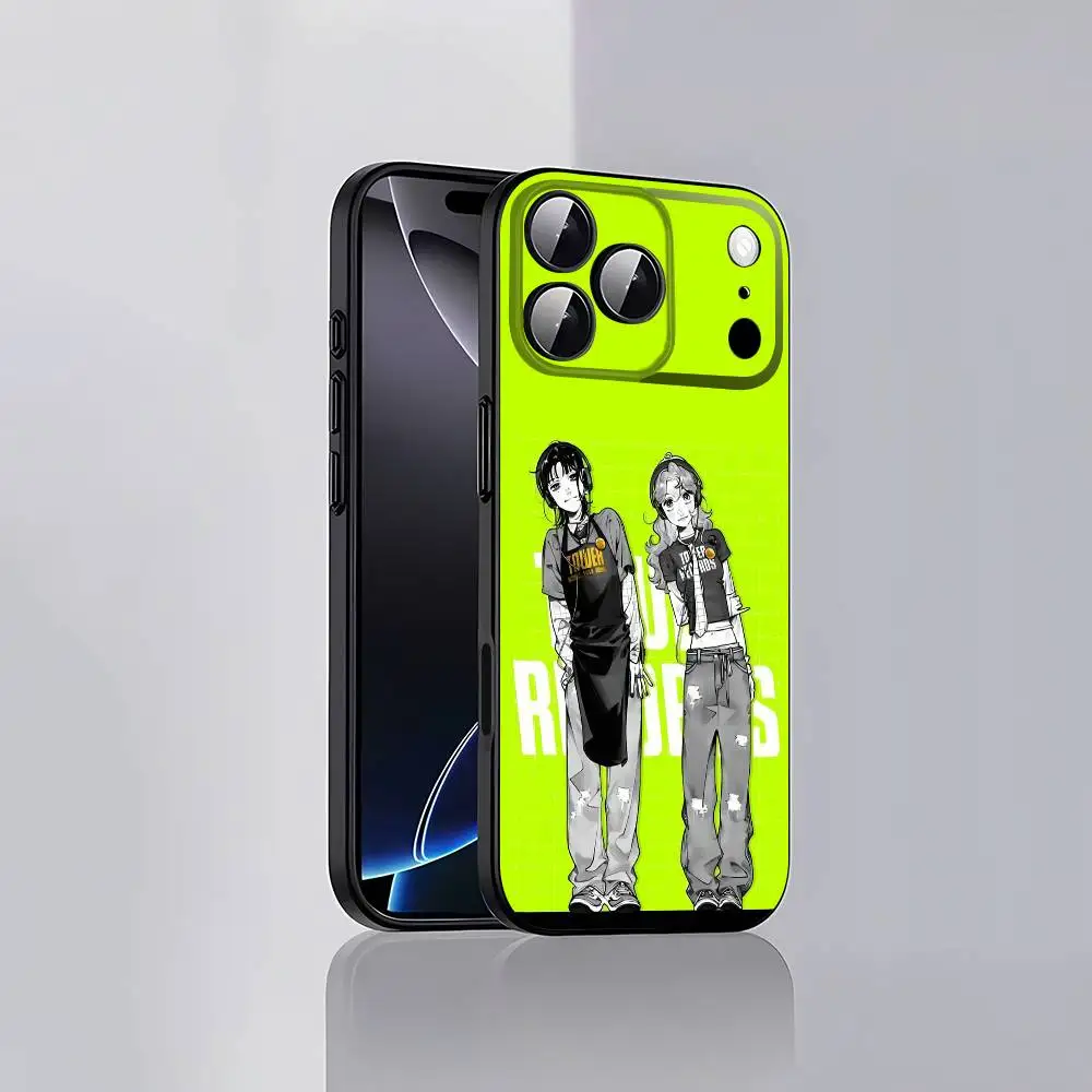 حافظة هاتف T-Tgswiiinyaa K-KiniOto M-MitsuAya Mitsuki Aya لهاتف iPhone 17,16,15,14,13,12,Pro,Max,Plus,E,SE4,Air,Mini Black Cover