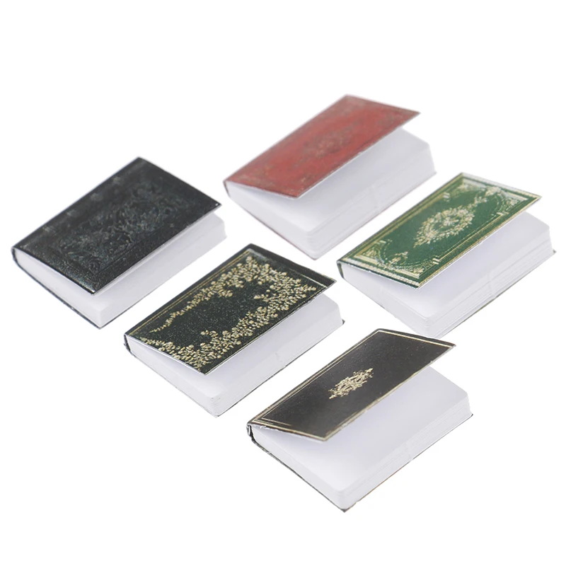 ''3pcs/set new Paper 1:12Dollhouse Miniature Classical Book Scene Model Accessories Toys