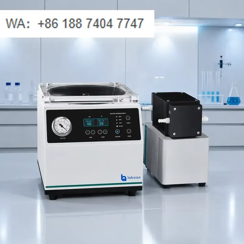 for  Small Centrifugal Vacuum Concentrator Desktop Mini Evaporator Multiple Rotor Options