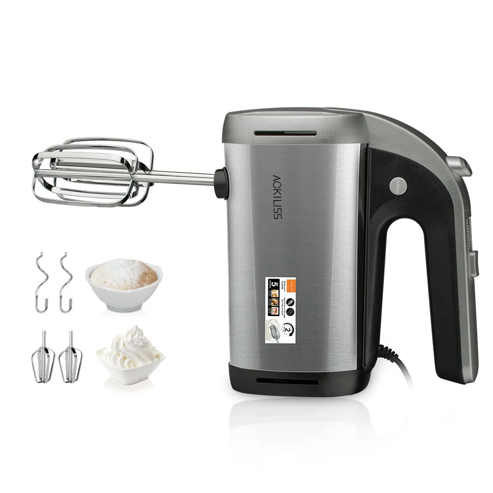 

2026 New ModelElectric Manual xer 5-speed Handheld xer Storage Base Manual xer Stainless Steel Electric Kitchen