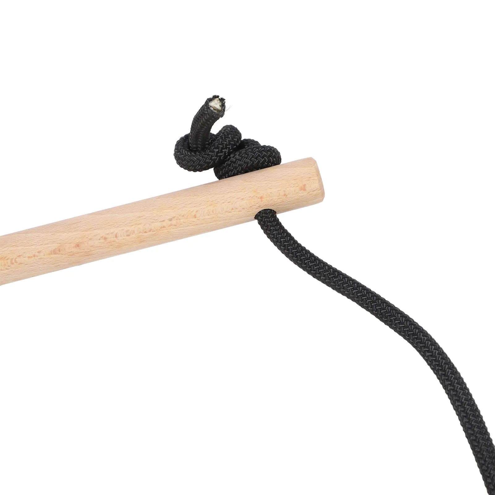 Hängeleiter für Kinder, multifunktional, einfach zu bedienen, Schaukelseilleiter für Kinder, 5 Stufen, 100 kg, verhindert Rutschfestigkeit aus Holz für den Spielplatz – Detail 7
