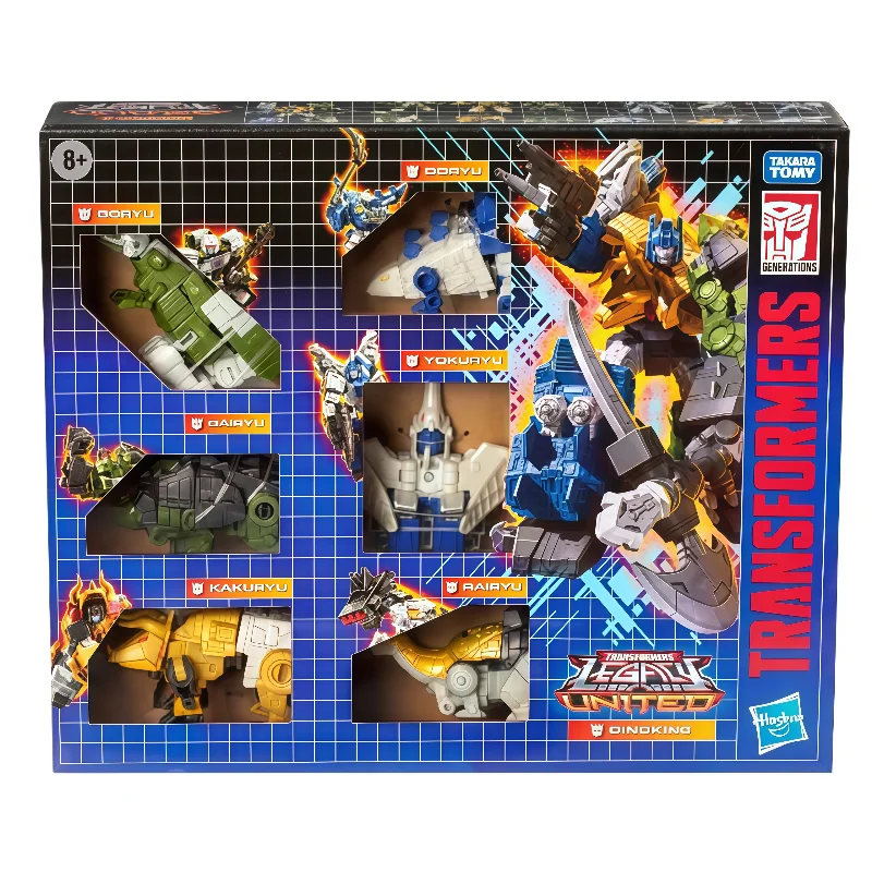 Na stanie Hasbro Transformers Classic Toys, na stanie Hasbro Legacy United Dinoking Robot Action Figure Model Collect Hobbies Toys