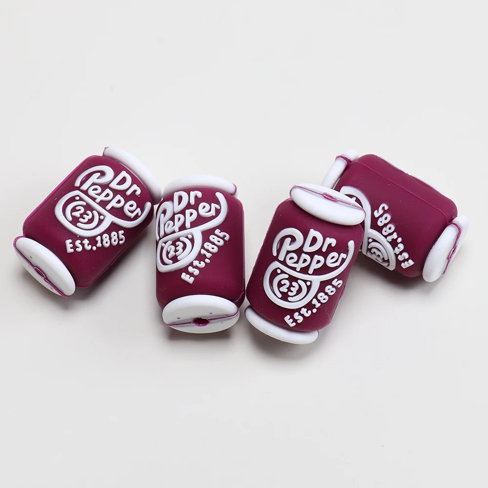 4 قطعة ثلاثية الأبعاد سيليكون البؤري الخرز ل سلاسل المفاتيح صنع القلم والحرف سحر مستلزمات صناعة المجوهرات الصداقة طقم سوار للفتيات #6