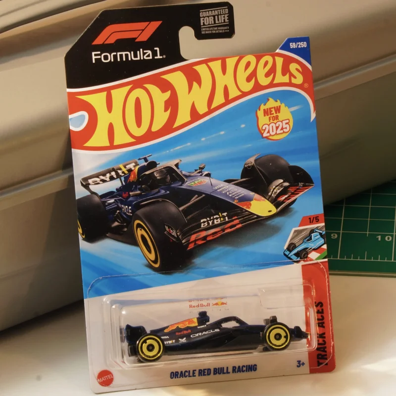 

Модель автомобиля Hot Wheels Formula 1 No 1 2025 Red Bull Racing MERCEDES-AMG WILLIAMS, литая под давлением модель автомобиля из сплава на заказ, коллекция игрушек
