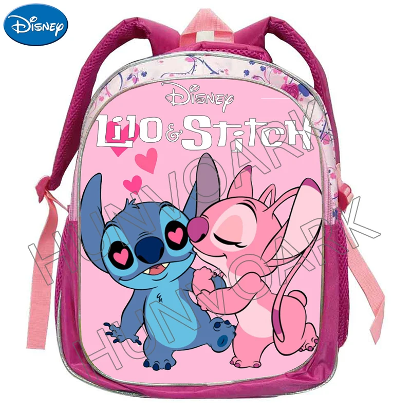 Lilo And Stitch plecak przedszkole kreskówka 3D wodoodporne dziewczyny chłopcy torby szkolne 2-5 lat dzieci mała księżniczka Mochilas