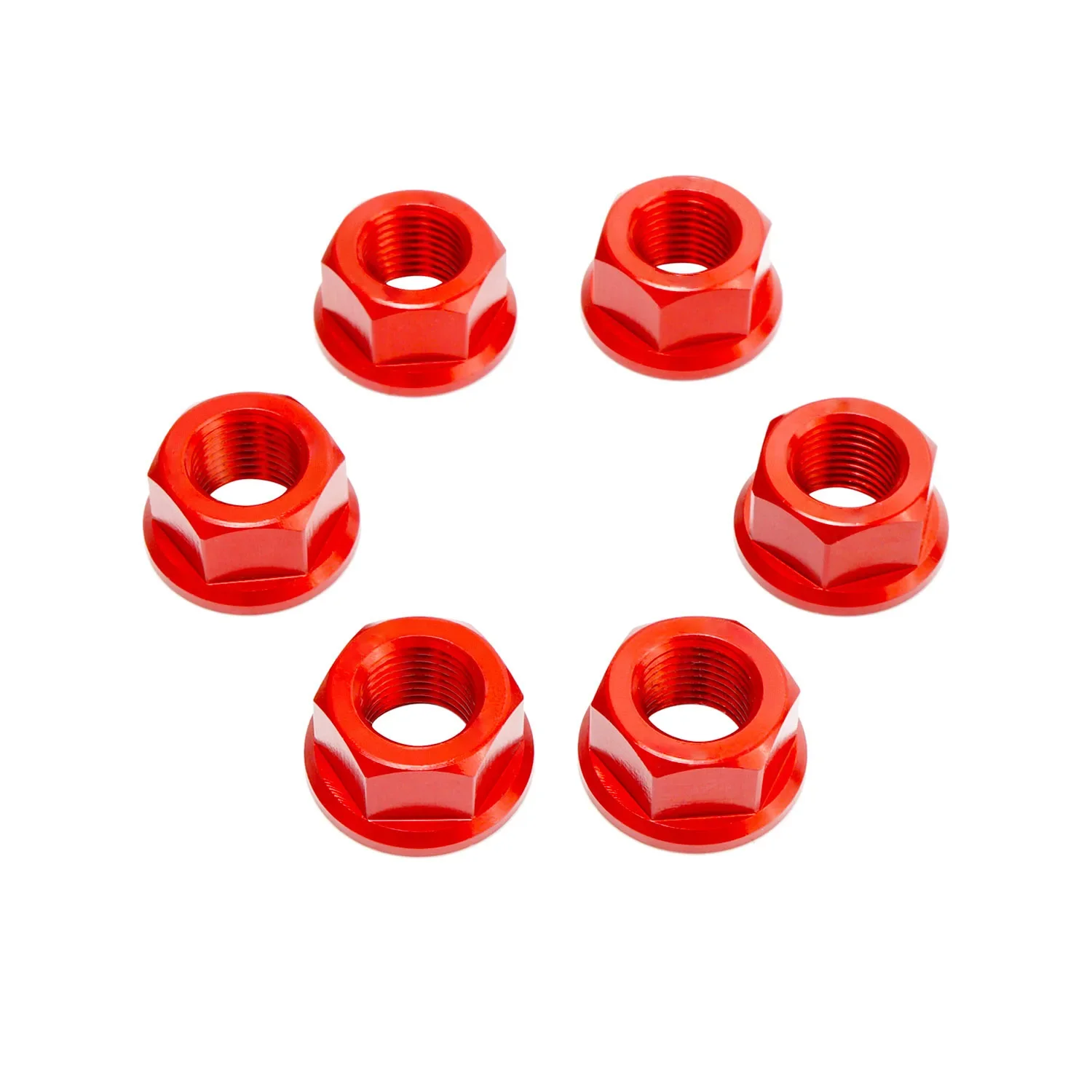 M10x1.0 Motorcycle Rear Sprocket Cover Nuts for Ducati SuperSport 939, Multistrada 1200/1260, Genuine Replacement Hardware