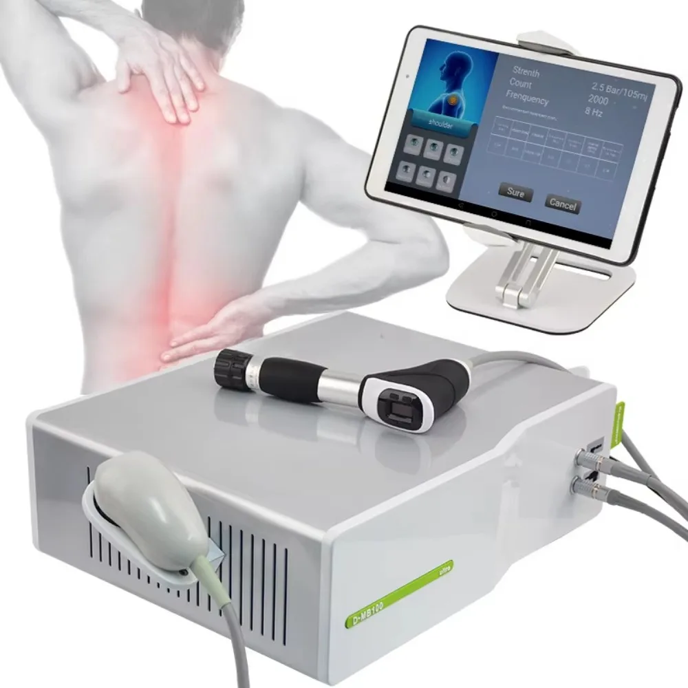 Radial Foused Shockwave Therapy Portable Ed Machine Shock Wave Physical Therapy Pain Reduce Machine