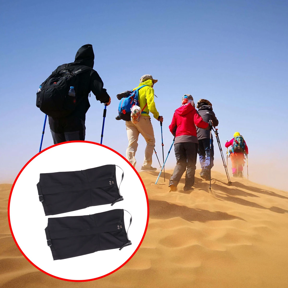 

Ankle Gaiters Adult Protective S Prevention Covers Male Hiking Skiing Nylon Leg Guards Anti Snow Dirt Waterproof