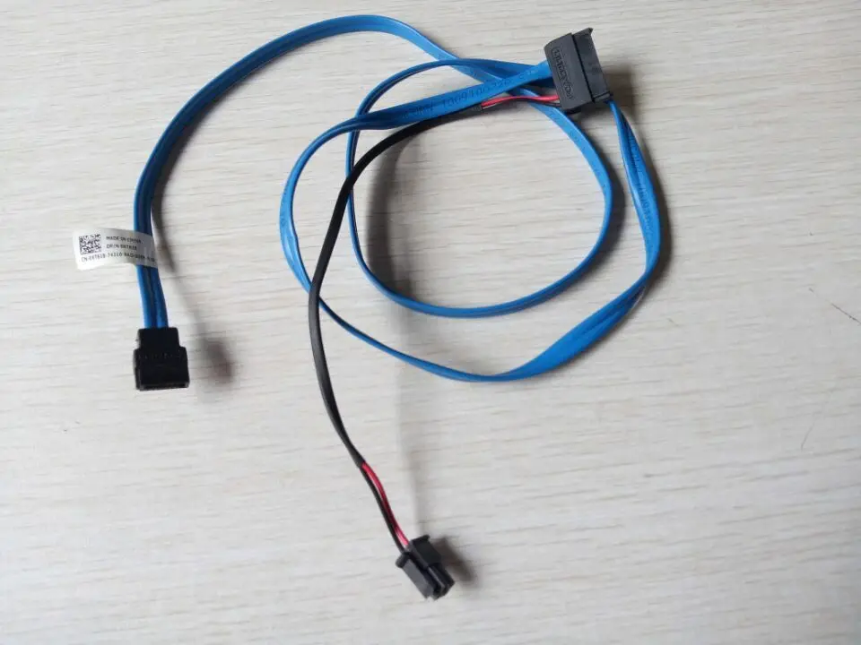 para-dell-r710-cabo-conector-de-alimentacao-sata-Optico-azul-gp703-0gp703