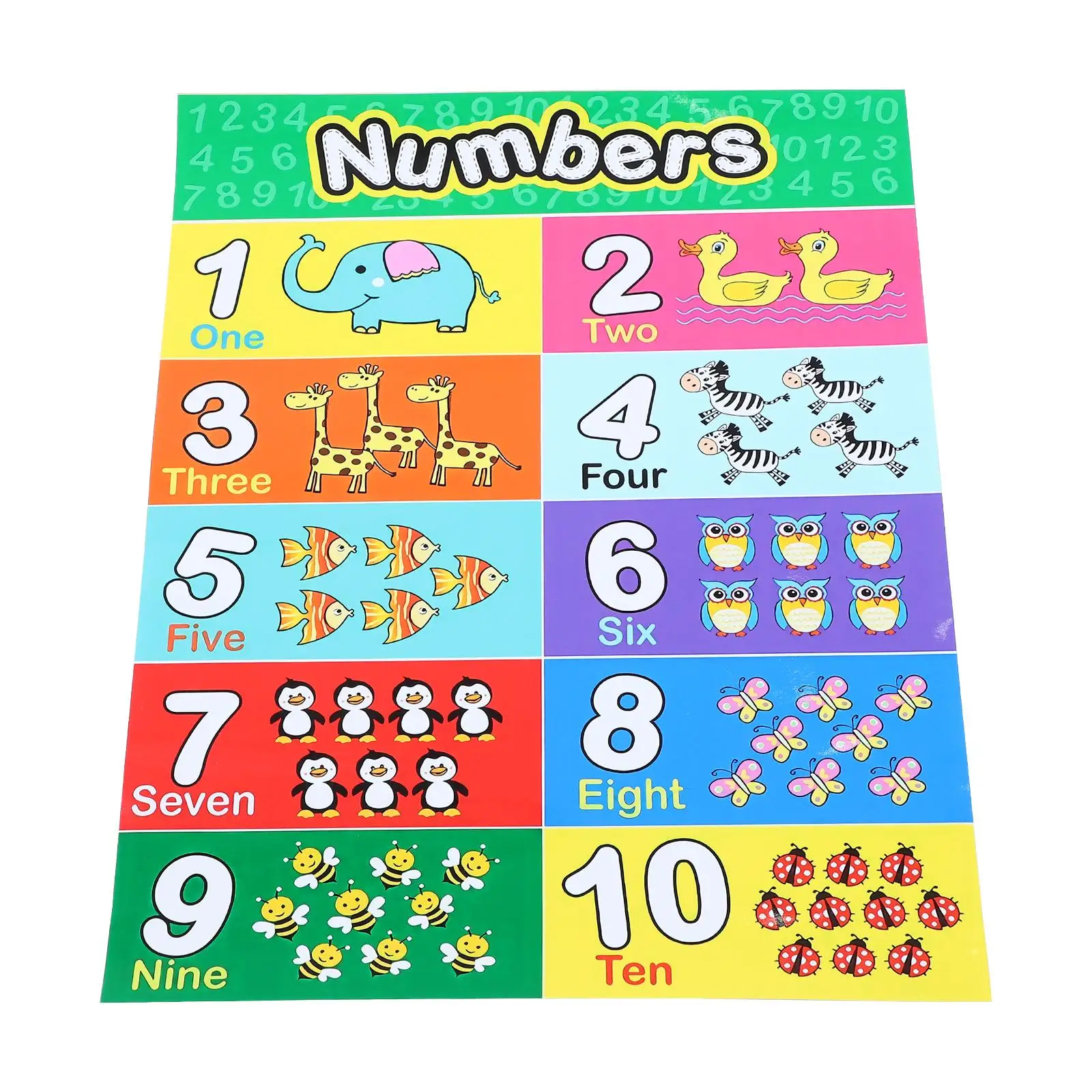 

Alphabet Posters Kids Room Decor Bright Color Educational Charts Cartoon Wall Learning Toys Preschool Children