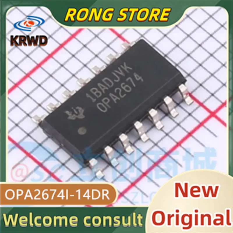 

10PCS OPA2674 New and original OPA2674I-14DR OPA2674I-14 OPA2674I SOP-14