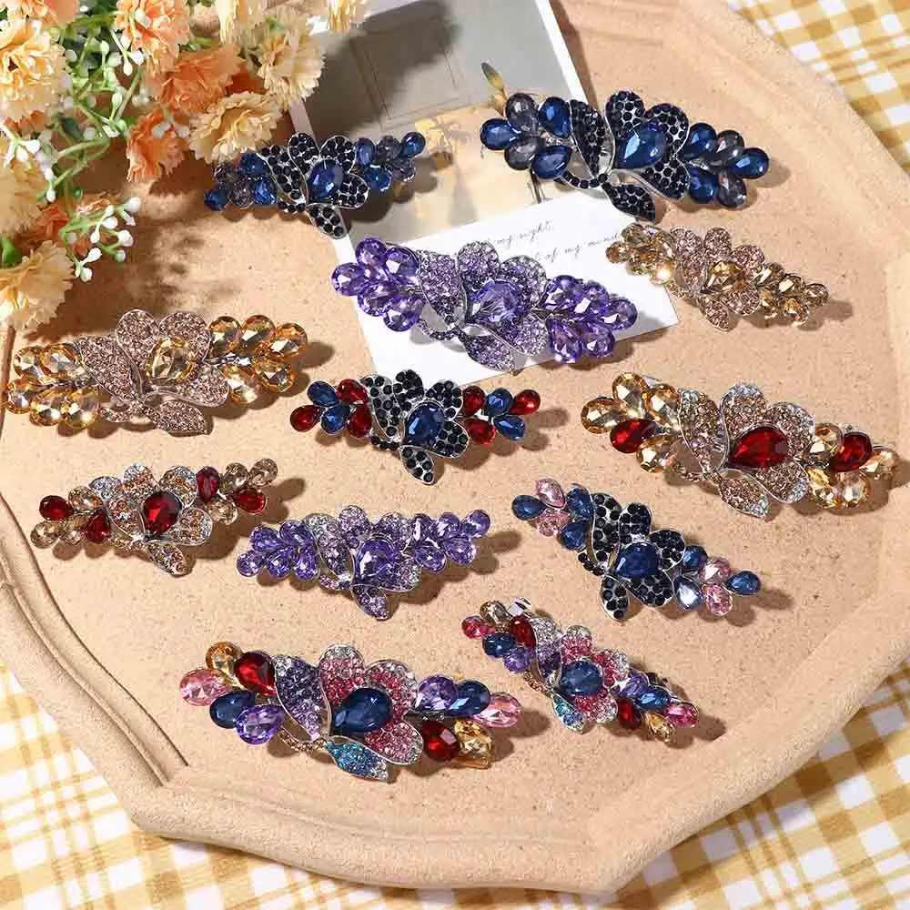 

Geometric Trendy Flower For Girls Ponytail Holder Tulip Hairpins Spring Clips Women Hair Clips Korean Barrettes