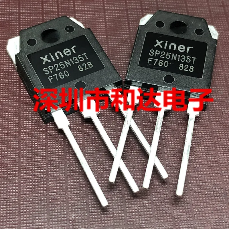 10PCS/Lot SP25N135T  TO-3P Really Stock Original Best Quality Guarantee Fast Shipping