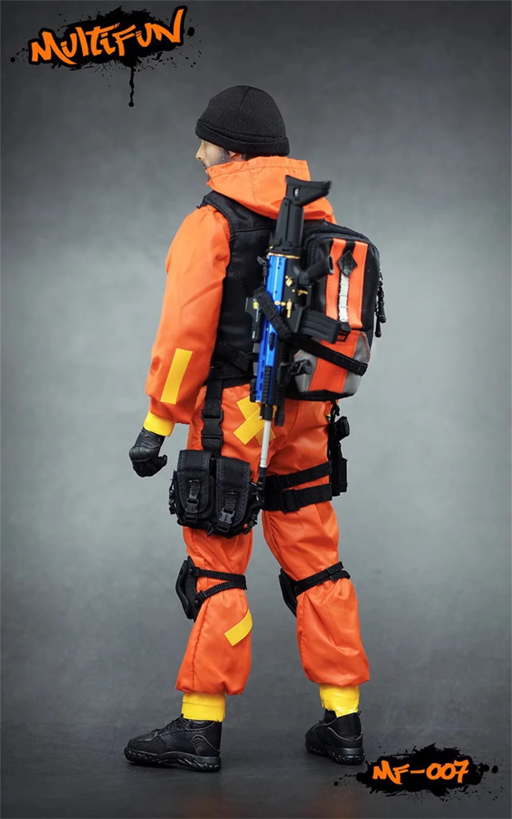 1/6 MULTIFUN MF007 Man Zone Agents The Special Area Dress Suit Weapon Kit Toys Model No Head No Body For 12\