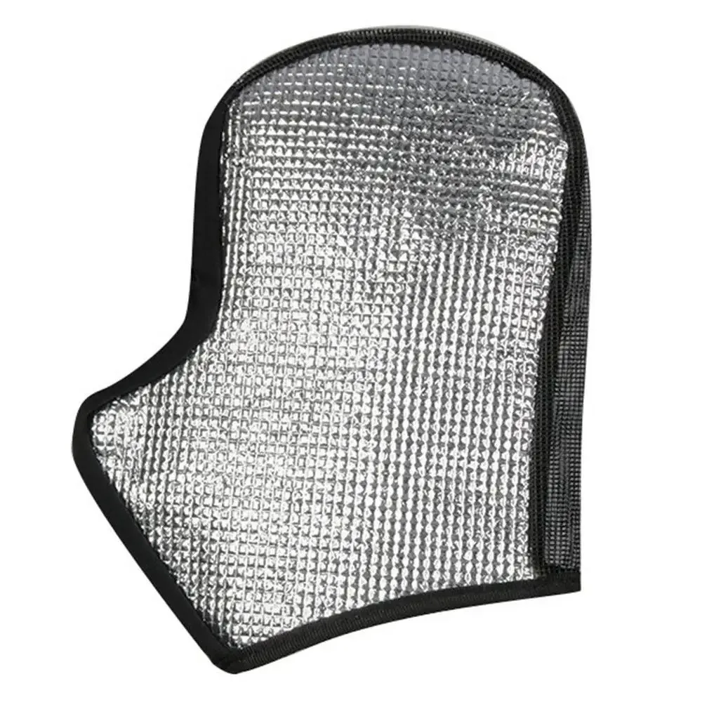 

1 Pair Oxford Mesh Motorcycle Handlebar Muffs Breathable Mesh Design Handlebar Mittens Waterproof Insulated Riding Gloves