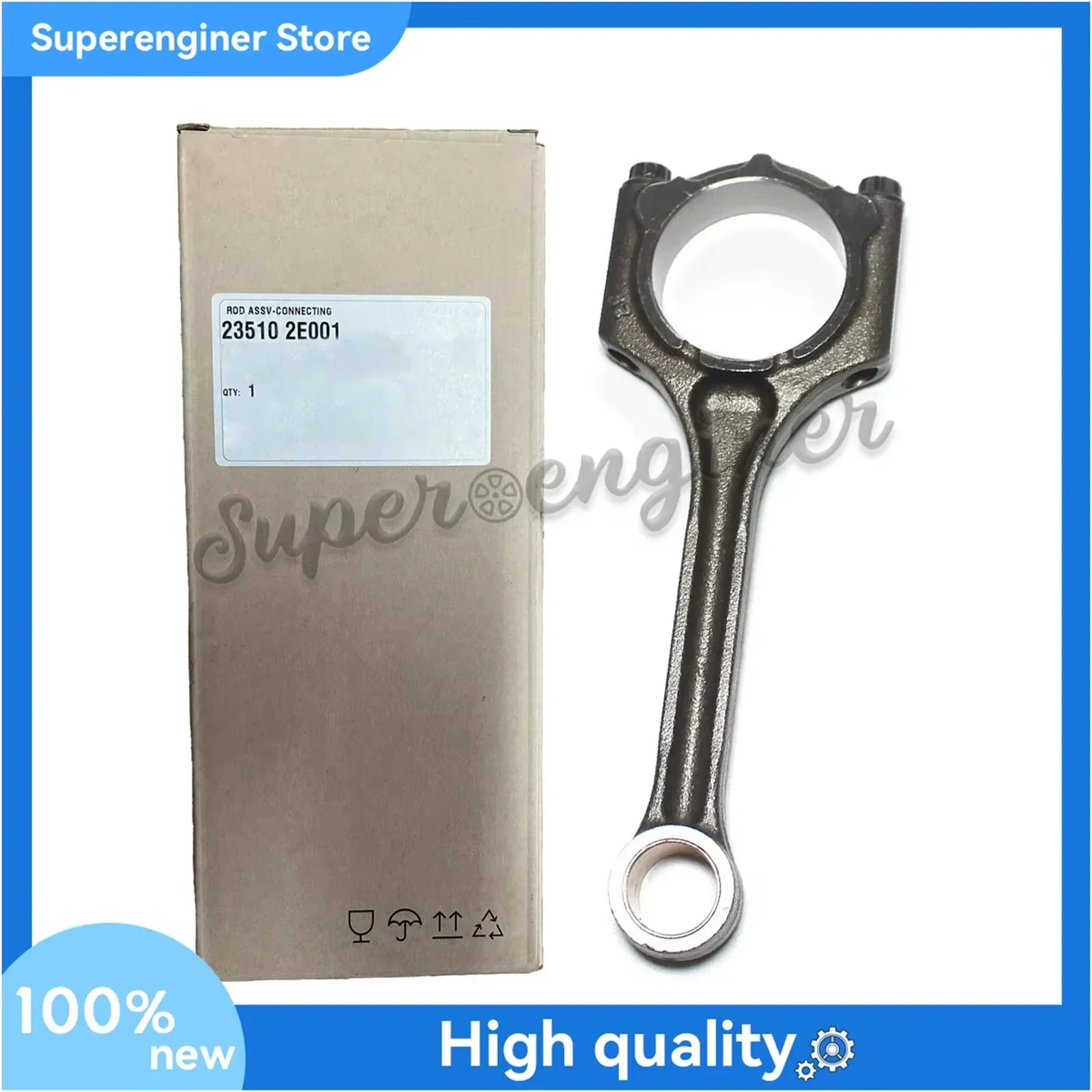 1 PCS Engine Connecting Rod for Hyundai Elantra Sonata Tucson Kia Soul Forte Sportage 2.0L # 23510-2E001 235102E001