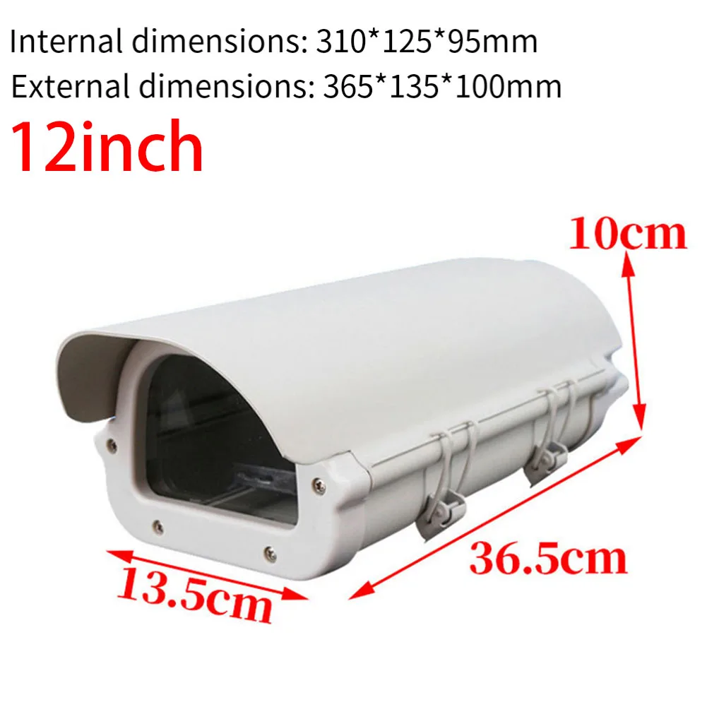 Outdoor Camera Cover CCTV Camera Housing Camera Protection 10 Inch Aluminum Alloy Material Elegant Outdoor Addition