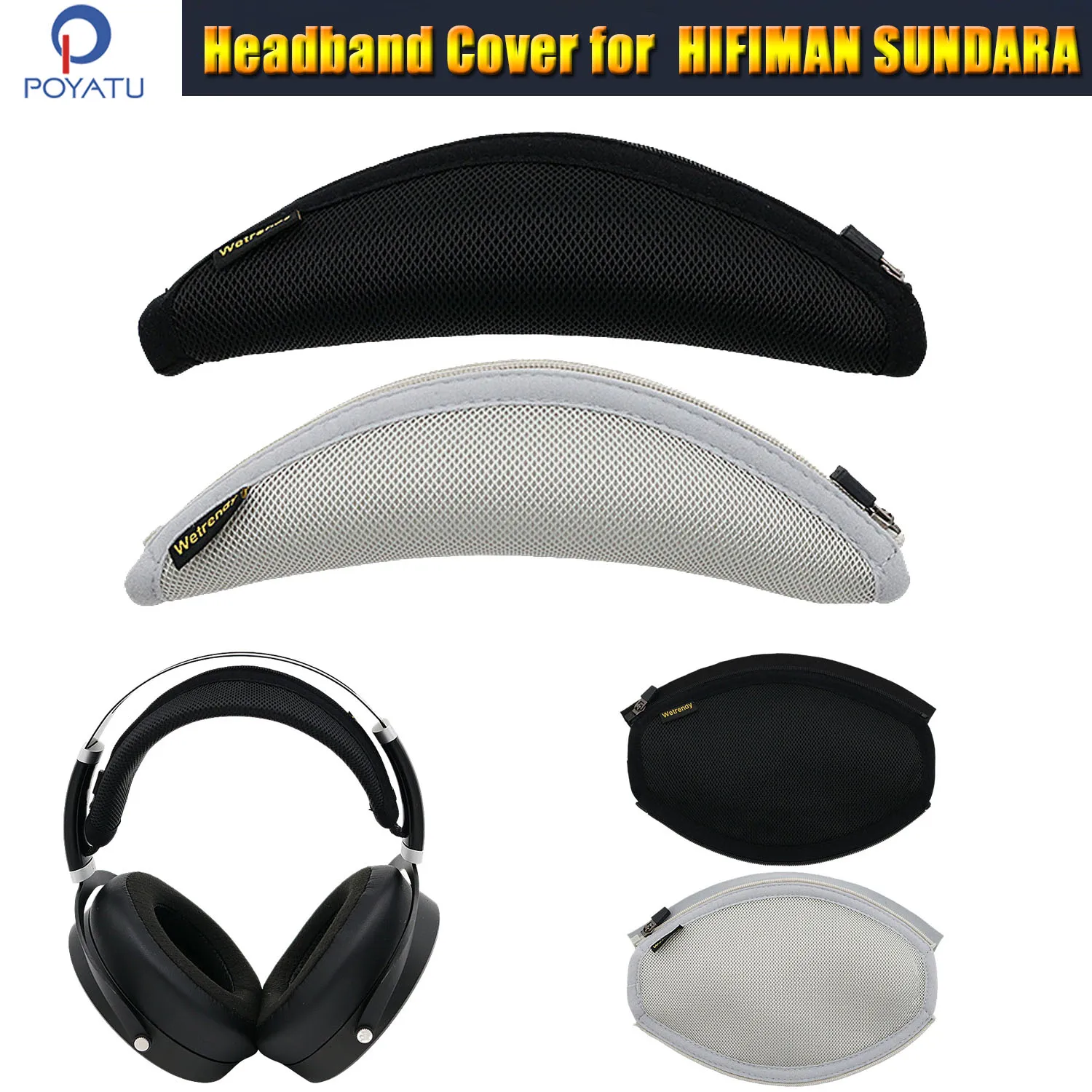 Zipper Headband Cov…